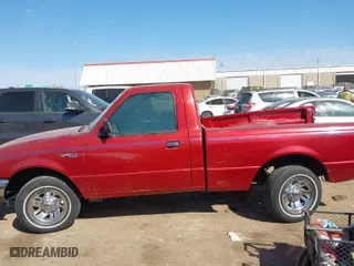 1998 Ford Ranger XL with VIN 1FTYR10C5WUA05981, listed as a IAAI auction lot 41676687 with 189,285 mi miles. Bid and sale history available at carsss.com. Image 14.