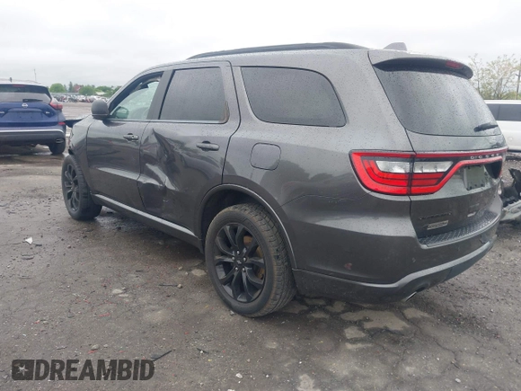 2019 Dodge Durango GT Plus with VIN 1C4RDJDG8KC740759, listed as a IAAI auction lot 42230637 with Not provided miles and . Bid and sale history available at DreamBid. Image 3.