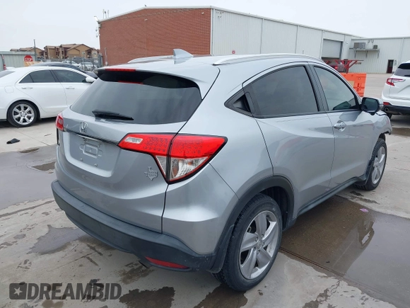 2019 Honda HR-V EX with VIN 3CZRU5H52KM710620, listed as a IAAI auction lot 41380796 with 50,683 mi miles. Bid and sale history available at carsss.com. Image 4.