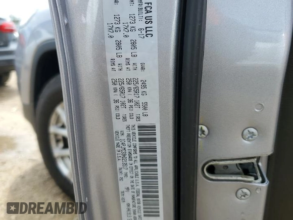 2017 Jeep Cherokee Latitude with VIN 1C4PJMCS9HD213517, listed as a Copart auction lot 55364155 with 81,200 mi miles and Clean Title. Bid and sale history available at DreamBid. Image 13.