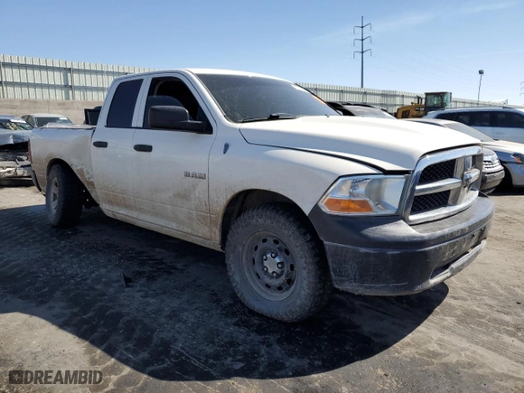 2009 Dodge Ram 1500 SLT with VIN 1D3HB18P29S748455, listed as a Copart auction lot 73020254 with 195,566 mi miles and Non Repairable. Bid and sale history available at carsss.com. Image 4.
