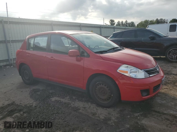 2010 Nissan Versa 1.8 SL with VIN 3N1BC1CP7AL460276, listed as a Copart auction lot 73652014 with 164,615 mi miles and Salvage Title. Bid and sale history available at carsss.com. Image 4.