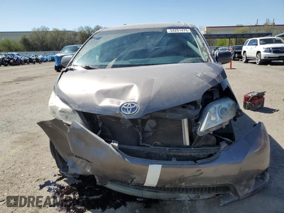 2017 Toyota Sienna LE Auto Access Seat with VIN 5TDKZ3DC1HS820732, listed as a Copart auction lot 54251475 with 104,560 mi miles and Salvage title. Bid and sale history available at DreamBid. Image 5.