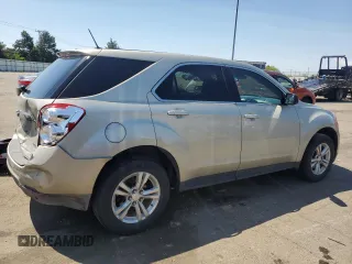 2014 Chevrolet Equinox LS with VIN 2GNFLEEK1E6347822, listed as a Copart auction lot 54272895 with 150,813 mi miles and Salvage Title. Bid and sale history available at DreamBid. Image 3.