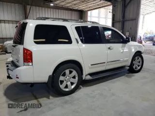 2010 Nissan Armada Titanium z VIN 5N1BA0NDXAN610604, wystawiony jako Copart lot #80023374 z przebiegiem 199 475 mil mil oraz Szkoda całkowita • Salvage title. Historia ofert i sprzedaży dostępna na DreamBid. Obrazek 3.