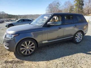 2016 Land Rover Range Rover Supercharged z VIN SALGS2EF5GA290198, wystawiony jako Copart lot #47252635 z przebiegiem 117 799 mil mil oraz Szkoda całkowita • Salvage title. Historia ofert i sprzedaży dostępna na DreamBid. Obrazek 1.