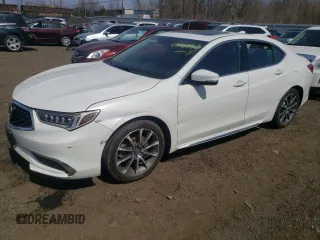 2018 Acura TLX w/Technology Pkg with VIN 19UUB2F59JA007083, listed as a Copart auction lot 47196053 with 61,310 mi miles. Bid and sale history available at carsss.com. Image 1.
