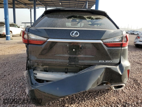 2016 Lexus RX 350 with VIN 2T2BZMCA1GC035720, listed as a Copart auction lot 63058445 with 48,302 mi miles and Salvage title. Bid and sale history available at DreamBid. Image 6.