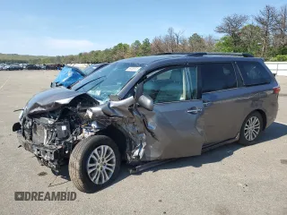 2016 Toyota Sienna XLE with VIN 5TDYK3DC7GS763319, listed as a Copart auction lot 59383615 with Not provided miles and Salvage title. Bid and sale history available at DreamBid. Image 1.