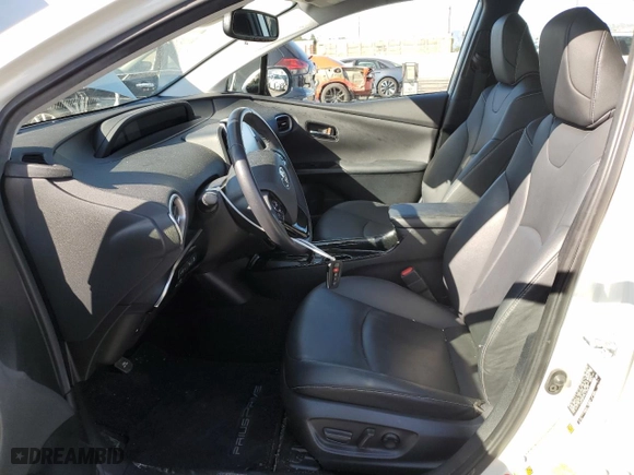 2020 Toyota Prius Prime LE with VIN JTDKARFP2L3148278, listed as a Copart auction lot 46550125 with 35,365 mi miles and Salvage Title. Bid and sale history available at carsss.com. Image 7.