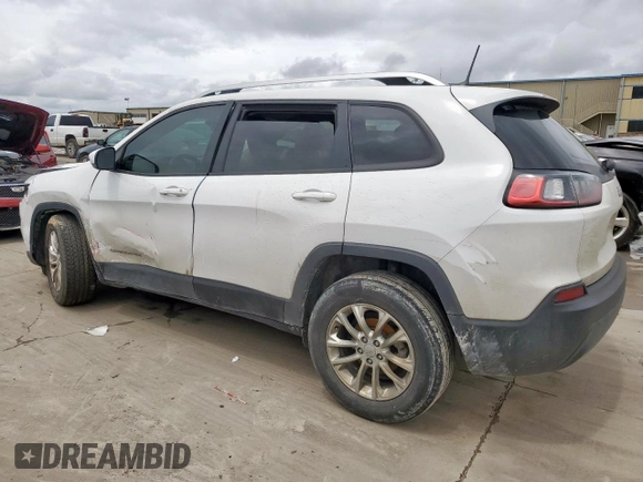 2021 Jeep Cherokee Latitude with VIN 1C4PJLCB3MD180163, listed as a Copart auction lot 60833865 with 95,259 mi miles and Salvage title. Bid and sale history available at DreamBid. Image 2.