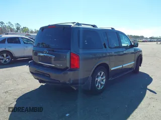 2004 Infiniti QX56 with VIN 5N3AA08A54N801565, listed as a IAAI auction lot 41700837 with 145,091 mi miles. Bid and sale history available at carsss.com. Image 4.