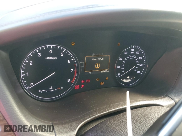 2015 Hyundai Genesis 3.8L with VIN KMHGN4JE1FU098809, listed as a Copart auction lot 73748684 with 255,411 mi miles and Salvage Title. Bid and sale history available at carsss.com. Image 9.