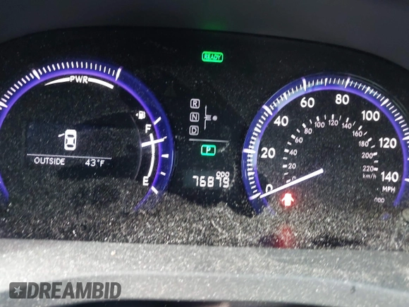 2010 Lexus HS 250h with VIN JTHBB1BA2A2022276, listed as a IAAI auction lot 41642791 with 76,879 mi miles and . Bid and sale history available at DreamBid. Image 15.