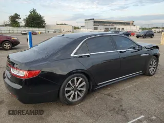 2017 Lincoln Continental Livery with VIN 1LN6L9UKXH5601881, listed as a Copart auction lot 66855244 with 162,915 mi miles and Salvage Title. Bid and sale history available at carsss.com. Image 3.