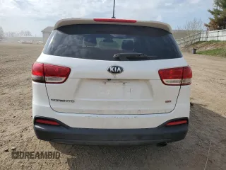 2016 Kia Sorento LX with VIN 5XYPG4A38GG121504, listed as a Copart auction lot 54166175 with 181,509 mi miles and Clean Title. Bid and sale history available at carsss.com. Image 6.