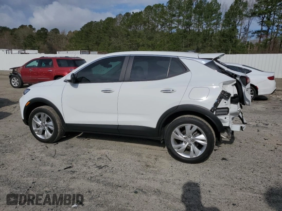 2024 Buick Encore GX Preferred with VIN KL4AMCSL2RB001860, listed as a Copart auction lot 50561185 with 34,854 mi miles and Salvage title. Bid and sale history available at DreamBid. Image 2.