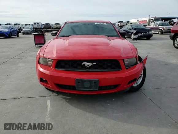 2012 Ford Mustang V6 Premium with VIN 1ZVBP8AMXC5272533, listed as a Copart auction lot 47862645 with 188,933 mi miles and Salvage Title. Bid and sale history available at carsss.com. Image 11.