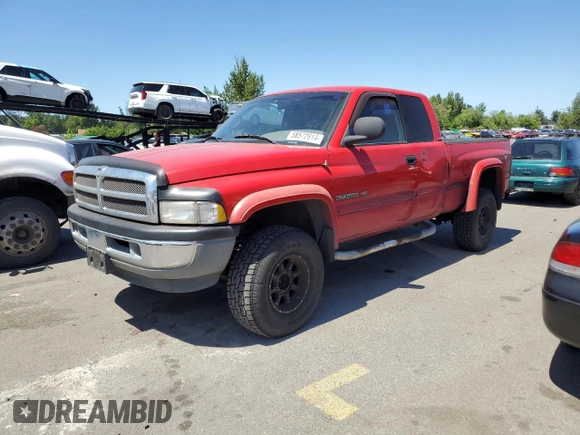 1999 Dodge 2500 with VIN 1B7KF23WXXJ543539, listed as a Copart auction lot 58572814 with 167,808 mi miles and Clean title. Bid and sale history available at DreamBid. Image 1.