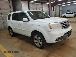 2014 Honda Pilot EX-L with VIN 5FNYF3H57EB008172, listed as a Copart auction lot 51570815 with 160,396 mi miles and Salvage Title. Bid and sale history available at carsss.com. Image 4.