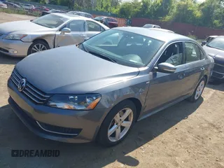 2014 Volkswagen Passat S with VIN 1VWAT7A31EC059218, listed as a IAAI auction lot 42406929 with 85,287 mi miles and . Bid and sale history available at DreamBid. Image 2.