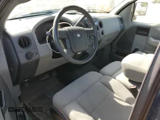 2005 Ford F-150 XL with VIN 1FTRF12W85NB33192, listed as a Copart auction lot 57240225 with 104,331 mi miles and Salvage title. Bid and sale history available at DreamBid. Image 8.