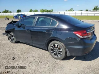 2015 Honda Civic EX z VIN 19XFB2F87FE033123, wystawiony jako Copart lot #56055825 z przebiegiem 185 396 mil mil oraz Szkoda całkowita • Salvage title. Historia ofert i sprzedaży dostępna na DreamBid. Obrazek 2.