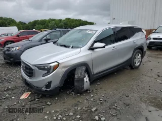 2019 GMC Terrain SLE with VIN 3GKALTEV5KL376186, listed as a Copart auction lot 58001345 with 169,985 mi miles and Salvage title. Bid and sale history available at DreamBid. Image 1.