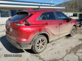 2022 Mitsubishi Eclipse Cross ES with VIN JA4ATUAA6NZ013214, listed as a Copart auction lot 46410485 with 67,245 mi miles and Salvage title. Bid and sale history available at DreamBid. Image 3.