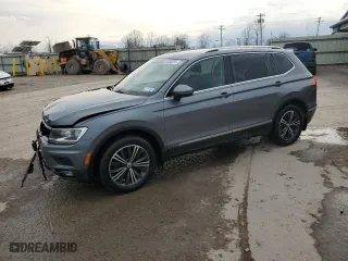 2019 Volkswagen Tiguan SE with VIN 3VV2B7AX8KM024779, listed as a Copart auction lot 53458305 with 67,337 mi miles and Salvage Title. Bid and sale history available at carsss.com. Image 1.