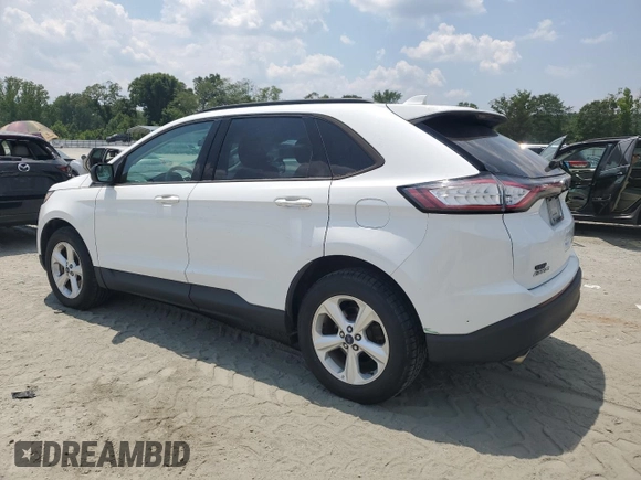 2017 Ford Edge SE with VIN 2FMPK4G9XHBB50997, listed as a Copart auction lot 62468605 with 83,138 mi miles and Clean title. Bid and sale history available at DreamBid. Image 2.