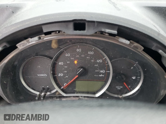 2013 Toyota Yaris L with VIN JTDKTUD32DD549189, listed as a Copart auction lot 53507915 with 0 mi miles and Salvage Title. Bid and sale history available at carsss.com. Image 9.