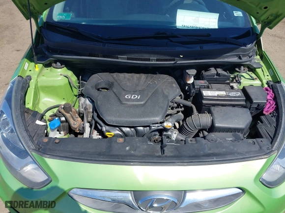 2014 Hyundai Accent GS with VIN KMHCT5AE0EU193502, listed as a IAAI auction lot 42036656 with 114,136 mi miles. Bid and sale history available at carsss.com. Image 10.