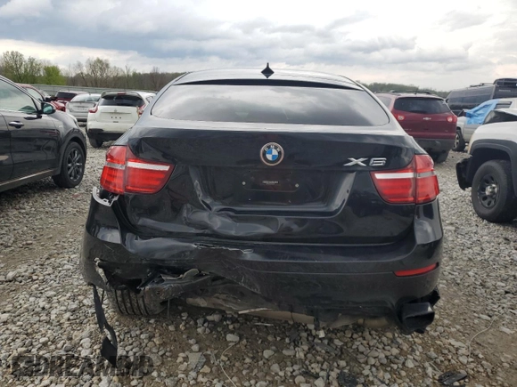 2013 BMW X6 xDrive50i z VIN 5UXFG8C52DL591320, wystawiony jako Copart lot #55245075 z przebiegiem Nie podano mil oraz Szkoda całkowita • Salvage title. Historia ofert i sprzedaży dostępna na DreamBid. Obrazek 6.