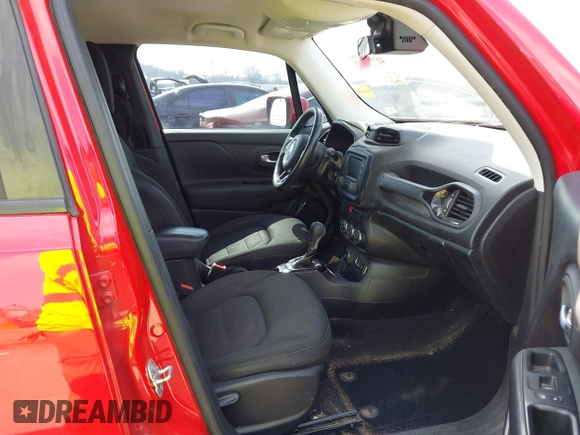 2017 Jeep Renegade Altitude with VIN ZACCJBBB2HPE76759, listed as a IAAI auction lot 41773402 with 134,468 mi miles and . Bid and sale history available at DreamBid. Image 5.