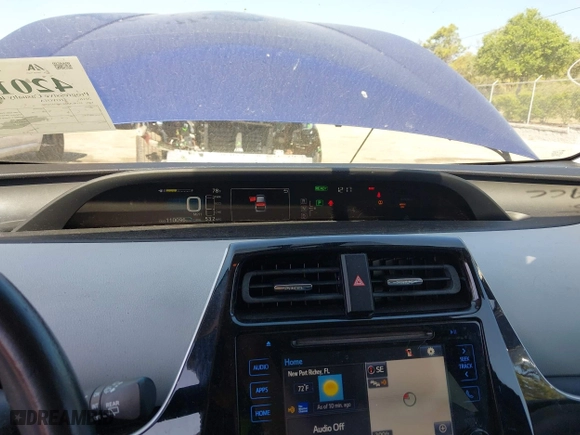 2016 Toyota Prius Four with VIN JTDKARFU3G3524286, listed as a IAAI auction lot 42016148 with 110,096 mi miles. Bid and sale history available at carsss.com. Image 7.
