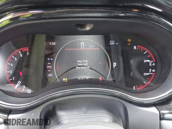 2024 Dodge Durango GT Plus with VIN 1C4RDJDG0RC213096, listed as a IAAI auction lot 42510767 with 18,781 mi miles and . Bid and sale history available at DreamBid. Image 7.