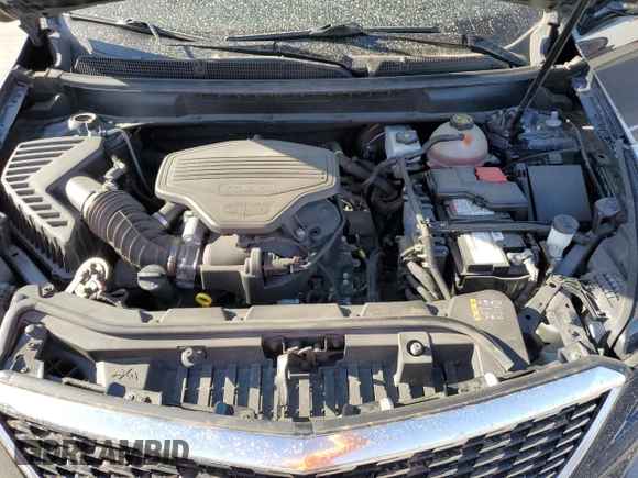 2021 Cadillac XT5 FWD Premium Luxury with VIN 1GYKNCRS5MZ138712, listed as a Copart auction lot 49697945 with 54,893 mi miles and Salvage Title. Bid and sale history available at carsss.com. Image 12.