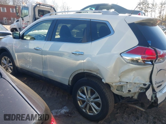 2014 Nissan Rogue S with VIN 5N1AT2MV7EC871346, listed as a IAAI auction lot 41606376 with 127,292 mi miles. Bid and sale history available at carsss.com. Image 14.