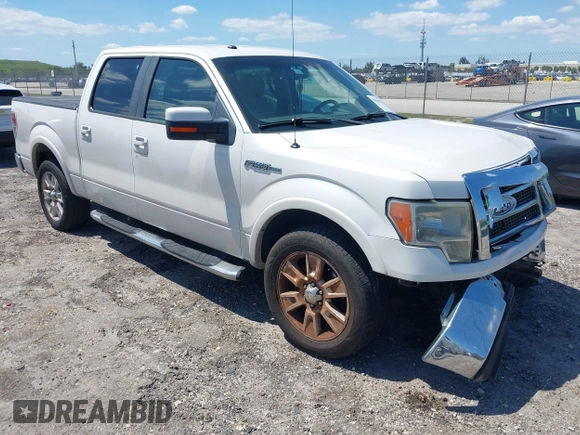 2010 Ford F-150 XL with VIN 1FTFW1CV7AFA81454, listed as a IAAI auction lot 42050127 with 164,187 mi miles. Bid and sale history available at carsss.com. Image 1.