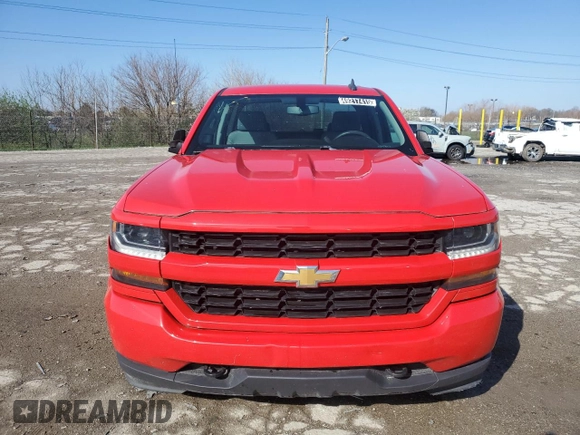 2018 Chevrolet Silverado 1500 Work Truck with VIN 1GCRCNEH2JZ164342, listed as a Copart auction lot 49217985 with 142,343 mi miles and Clean Title. Bid and sale history available at carsss.com. Image 5.