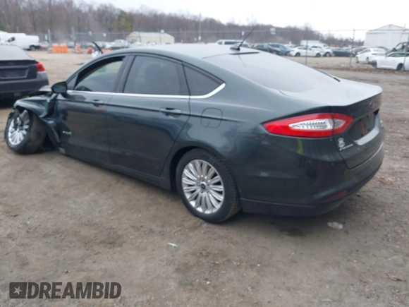 2015 Ford Fusion SE Hybrid with VIN 3FA6P0LU0FR242452, listed as a IAAI auction lot 41790218 with 163,741 mi miles. Bid and sale history available at carsss.com. Image 3.
