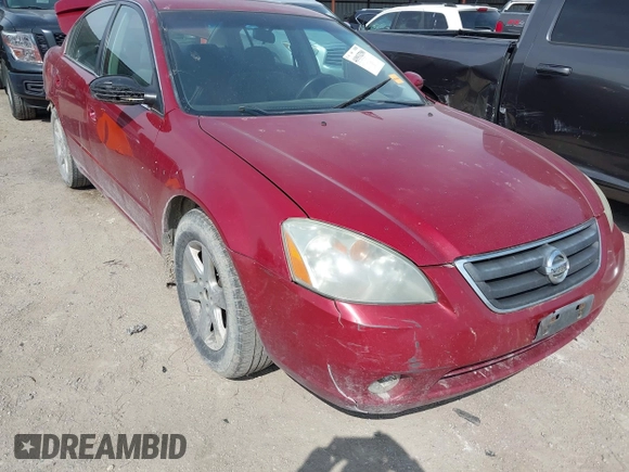 2003 Nissan Altima S with VIN 1N4AL11E83C179747, listed as a IAAI auction lot 41933290 with 196,025 mi miles. Bid and sale history available at carsss.com. Image 1.