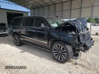 2019 Cadillac Escalade ESV Platinum with VIN 1GYS4KKJ8KR333778, listed as a Copart auction lot 58029705 with Not provided miles and Salvage title. Bid and sale history available at DreamBid. Image 4.