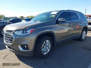 2020 Chevrolet Traverse LT Cloth with VIN 1GNERGKW7LJ112127, listed as a IAAI auction lot 41836681 with 98,575 mi miles. Bid and sale history available at carsss.com. Image 2.