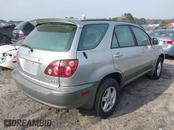 2000 Lexus RX 300 with VIN JT6HF10UXY0112771, listed as a IAAI auction lot 41793188 with 213,484 mi miles and . Bid and sale history available at DreamBid. Image 4.