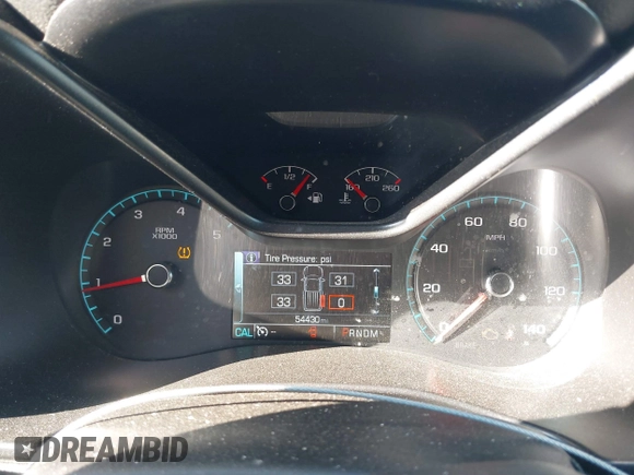2016 Chevrolet Colorado 4WD LT with VIN 1GCPTCE19G1382591, listed as a IAAI auction lot 40737498 with 54,430 mi miles and . Bid and sale history available at DreamBid. Image 7.