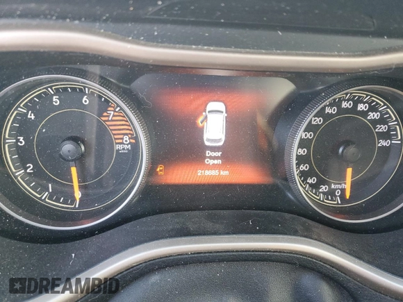 2016 Jeep Cherokee Limited with VIN 1C4PJMDS0GW149773, listed as a Copart auction lot 43604975 with 218,685 mi miles and Salvage title. Bid and sale history available at DreamBid. Image 9.