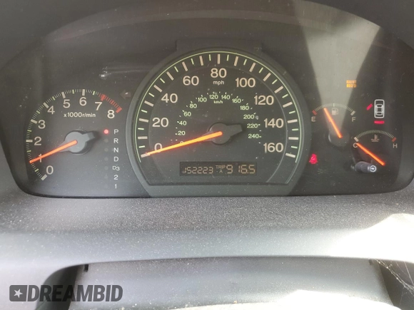 2003 Honda Accord EX z VIN 1HGCM665X3A030694, wystawiony jako Copart lot #59885425 z przebiegiem 152 223 mil mil oraz Czysty tytuł • Clean title. Historia ofert i sprzedaży dostępna na DreamBid. Obrazek 9.