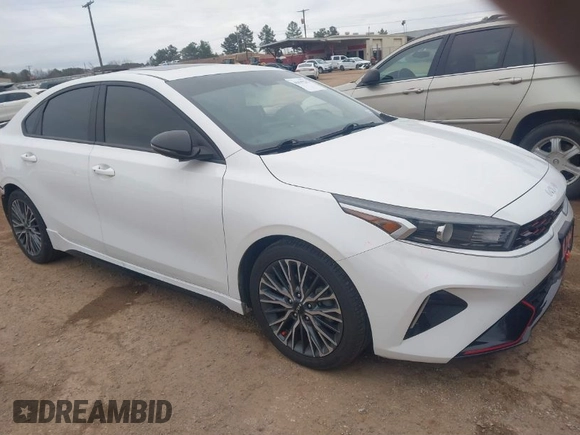 2023 Kia Forte GT-Line with VIN 3KPF54AD1PE539359, listed as a IAAI auction lot 41635235 with 50,020 mi miles. Bid and sale history available at carsss.com. Image 1.